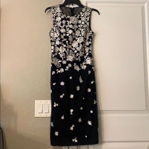 Black and White Dress